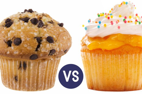 Muffin vs. Cupcake